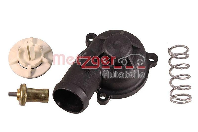 METZGER 4006468 Thermostat Kühlmittel, Mit Gehäuse für AUDI/SEAT/SKODA/VW/ÖFFNUNGSTEMP. [°C] 83