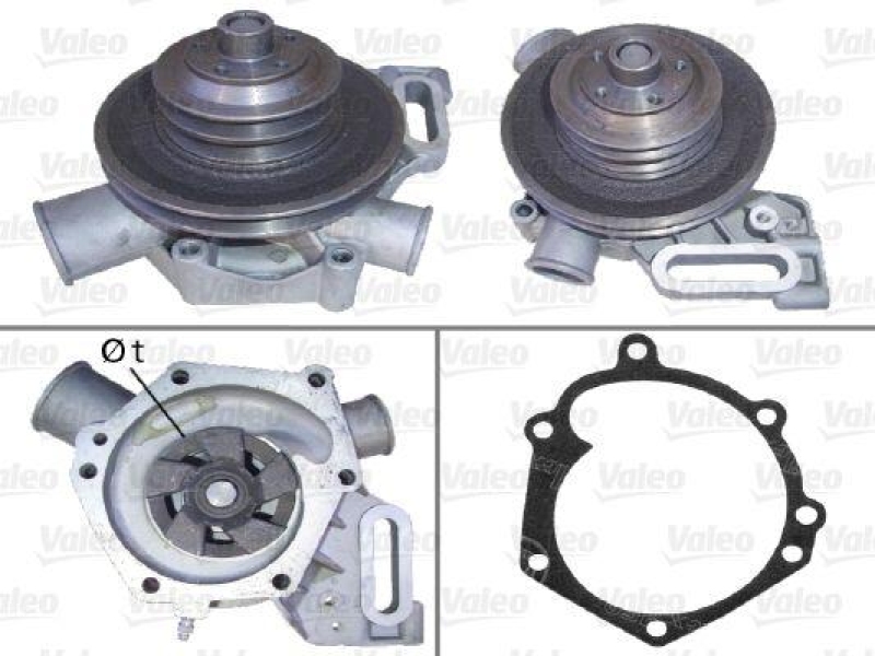 VALEO 506178 Wasserpumpe CITROEN, FIAT, PEUGEOT CITR