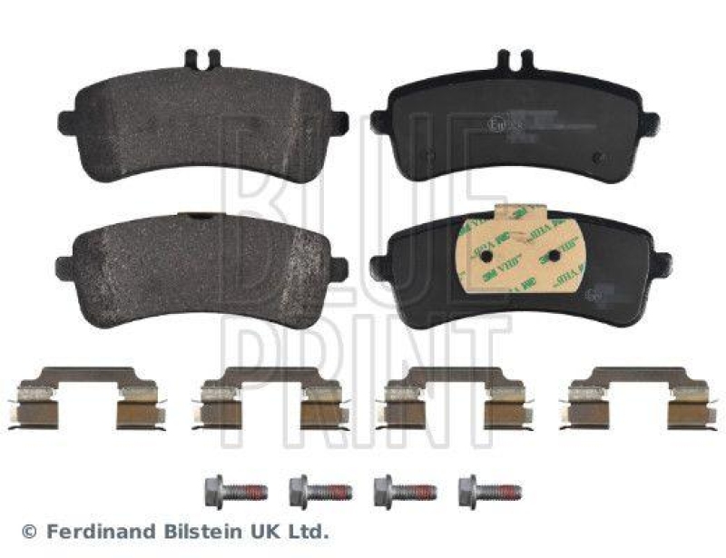 BLUE PRINT ADBP420068 Bremsbelagsatz mit Anbaumaterial für Mercedes-Benz PKW