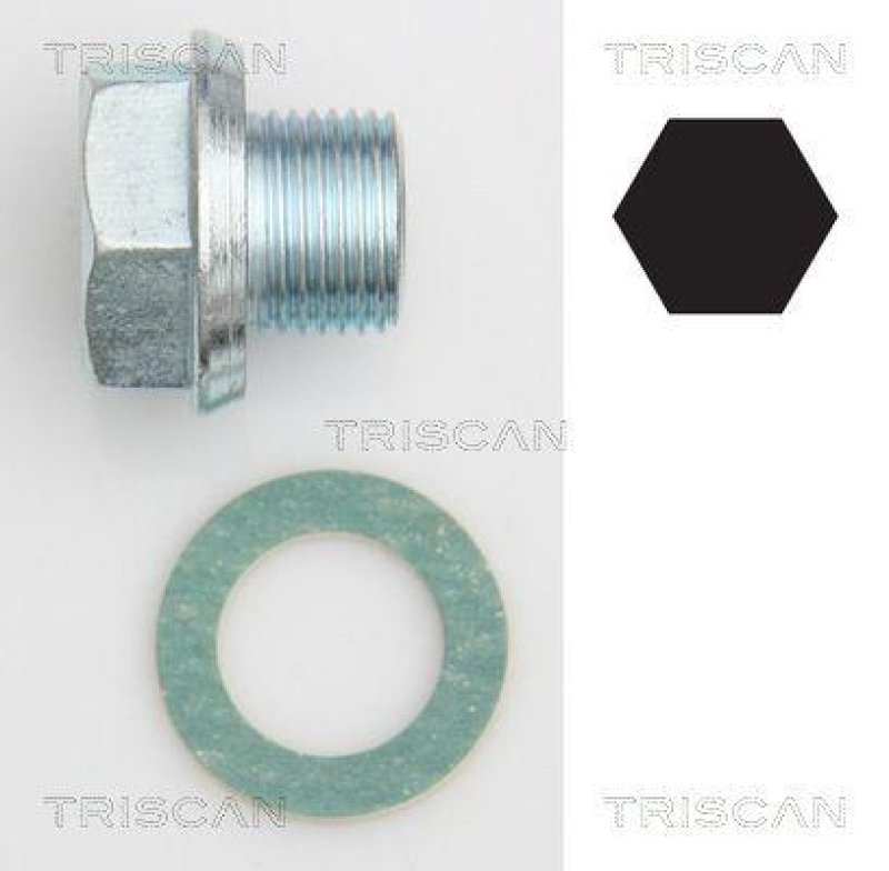 TRISCAN 9500 1301 Ölablassschraube für M18X1.5