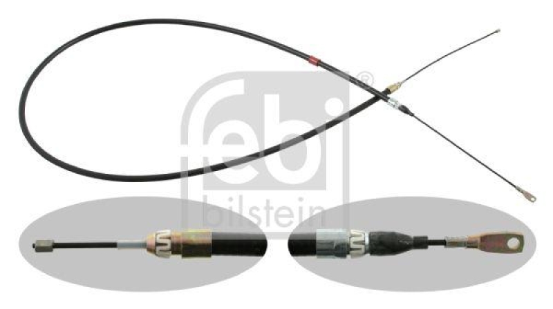 FEBI BILSTEIN 01667 Handbremsseil für Mercedes-Benz