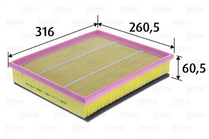 VALEO 585783 Luftfilter