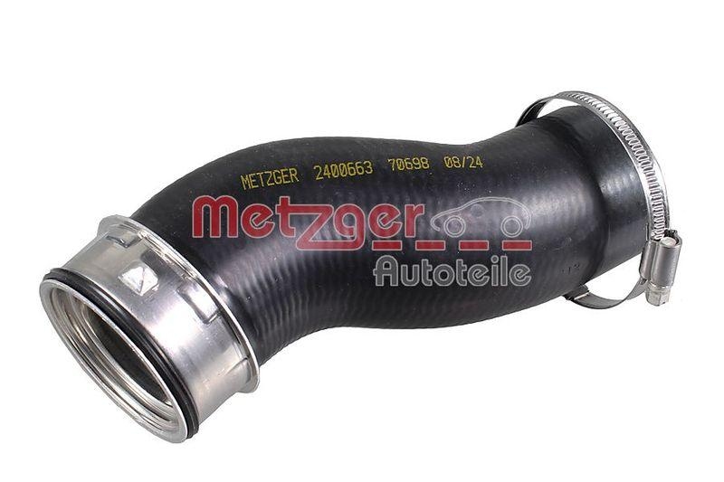 METZGER 2400663 Ladeluftschlauch für AUDI/VW