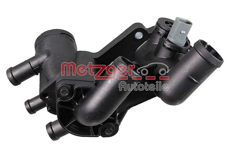 METZGER 4006471 Thermostat Kühlmittel, Mit Gehäuse für AUDI/SKODA/VW/ÖFFNUNGSTEMP. [°C] 87