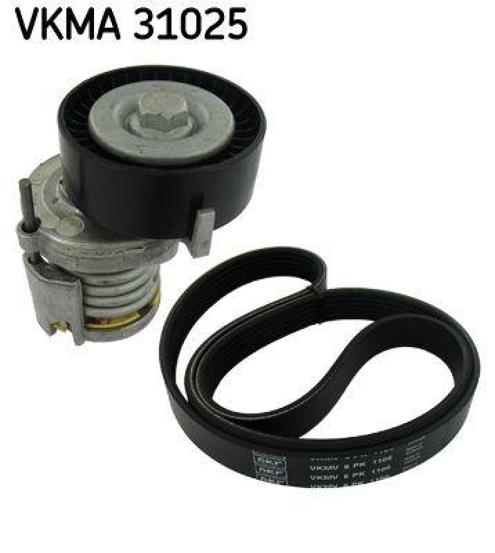 SKF VKMA 31025 Keilrippenriemensatz