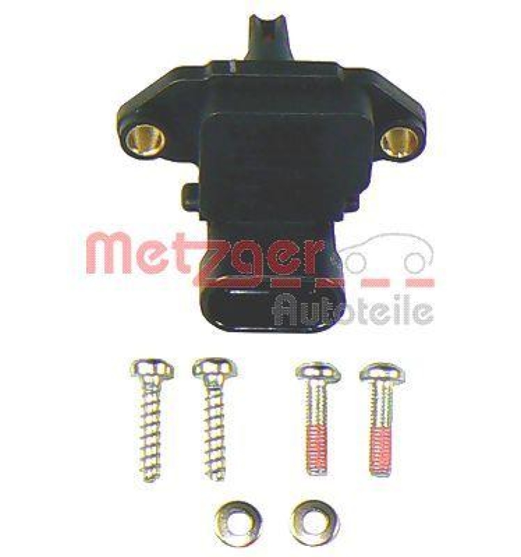 METZGER 0906086 Sensor, Saugrohrdruck für FIAT