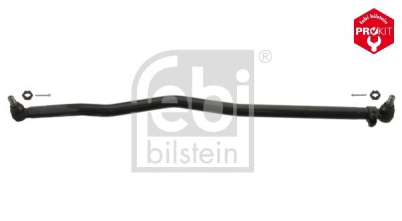 FEBI BILSTEIN 35587 Lenkstange mit Kronenmuttern und Splinten für Iveco