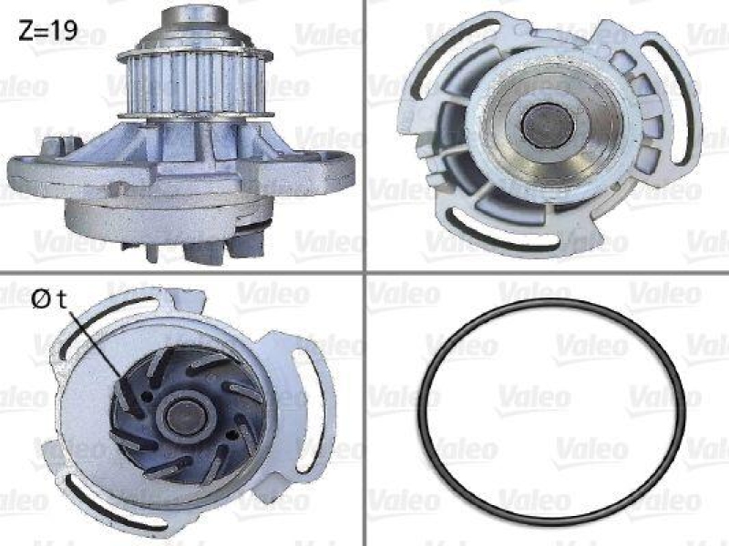 VALEO 506240 Wasserpumpe VW Polo