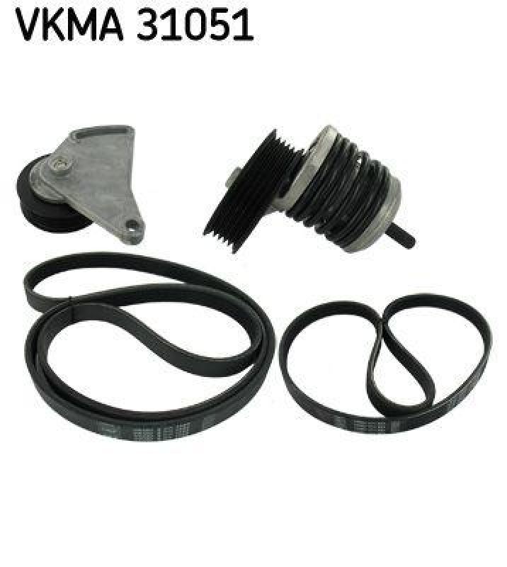 SKF VKMA 31051 Keilrippenriemensatz