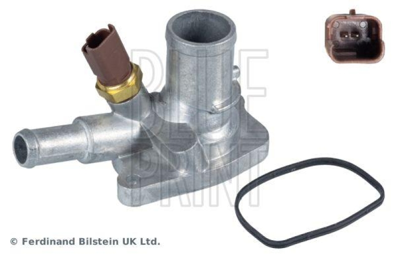 BLUE PRINT ADA109217 Thermostatgehäuse mit Temperaturschalter und Dichtung für Fiat PKW
