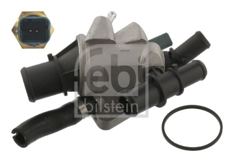 FEBI BILSTEIN 36980 Thermostatgehäuse mit Dichtung für Fiat