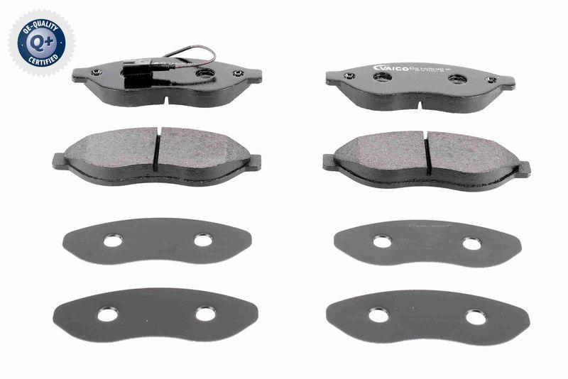 VAICO V42-0093 Bremsbelagsatz, Scheibenbremse Vorderachse Wva: 24468, 24469 für PEUGEOT