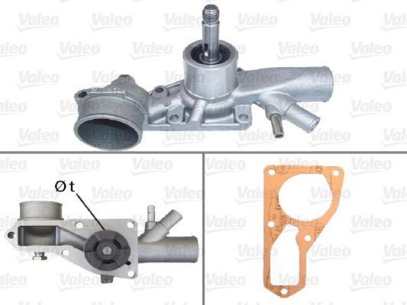 VALEO 506245 Wasserpumpe PEUGEOT 404, 504