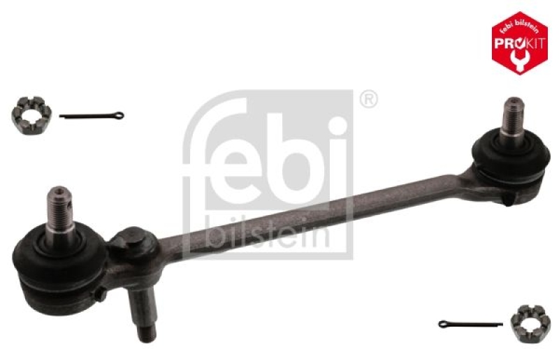 FEBI BILSTEIN 42767 Spurstange mit Kronenmuttern und Splinten für NISSAN