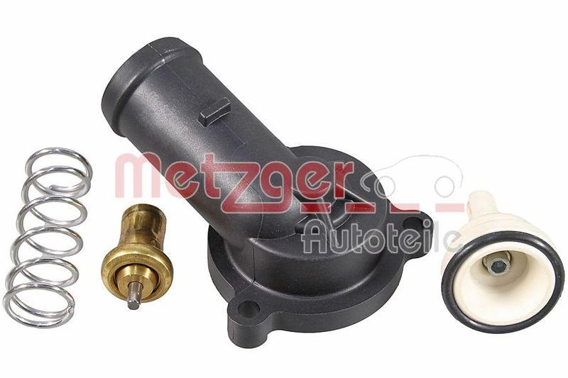 METZGER 4006474 Thermostat Kühlmittel, Mit Gehäuse für AUDI/SEAT/SKODA/VW/ÖFFNUNGSTEMP. [°C] 95