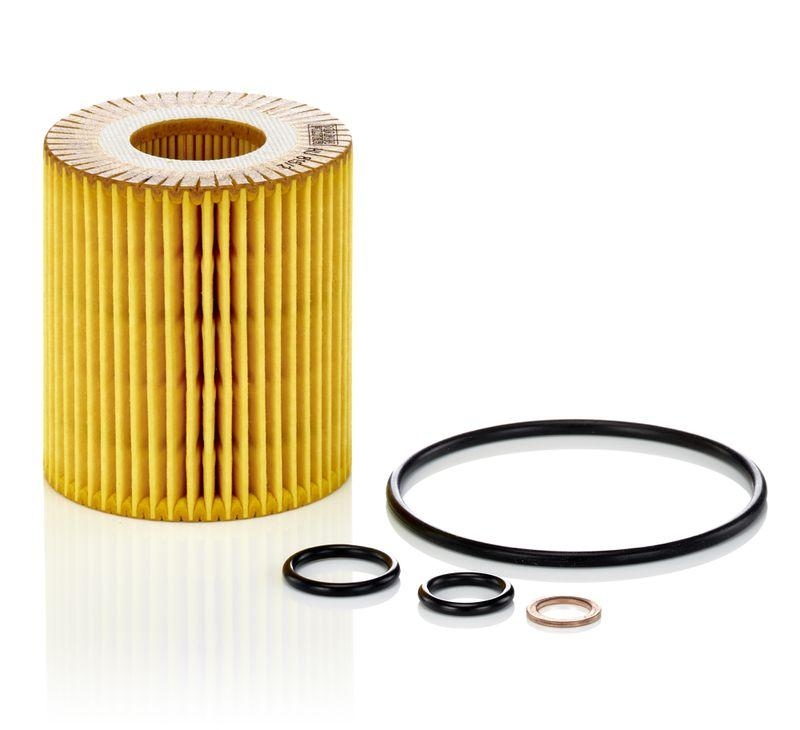 MANN-FILTER HU 815/2 x Ölfilter für BMW