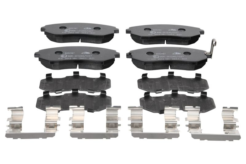 ATE 13.0460-5787.2 Bremsbelagsatz Scheibenbremse für Vorderachse