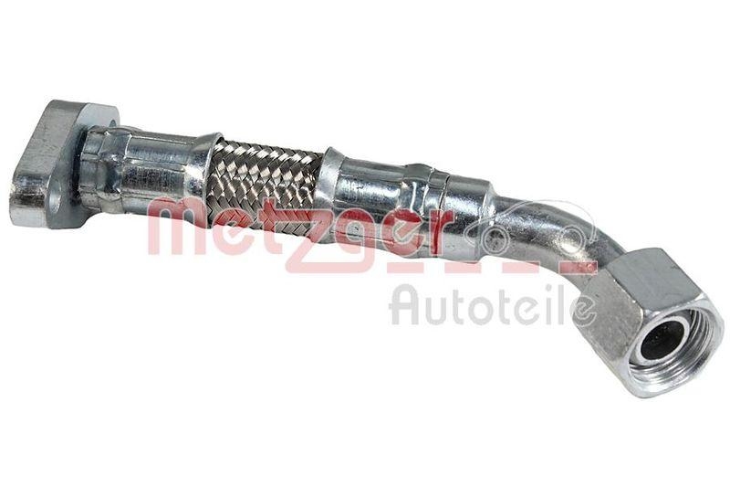 METZGER 2361148 Ölleitung, Lader für AUDI/SEAT/SKODA/VW