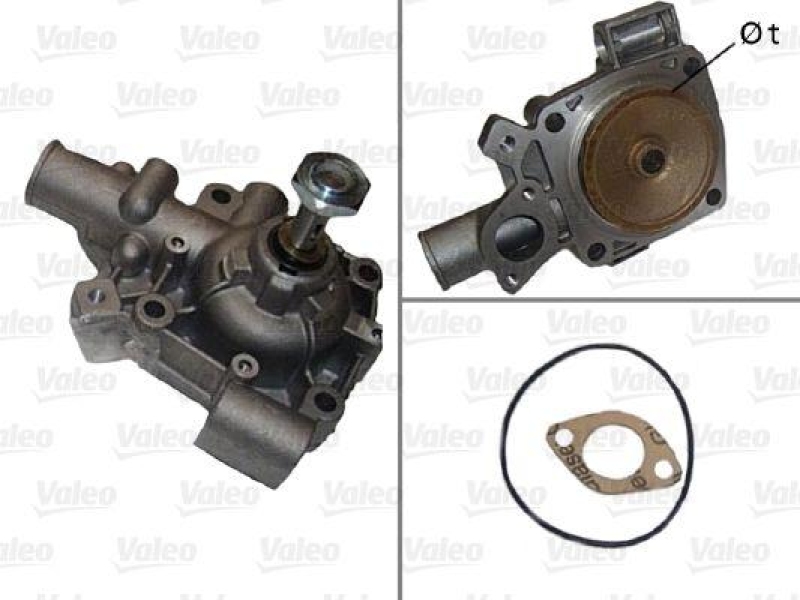 VALEO 506248 Wasserpumpe FIAT, IVECO Daily II