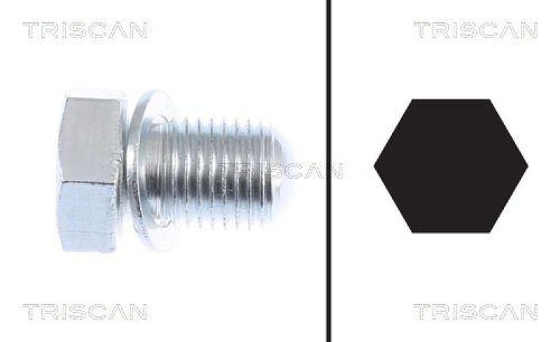 TRISCAN 9500 2903-400 Ölablassschraube für Vag M14X1.5