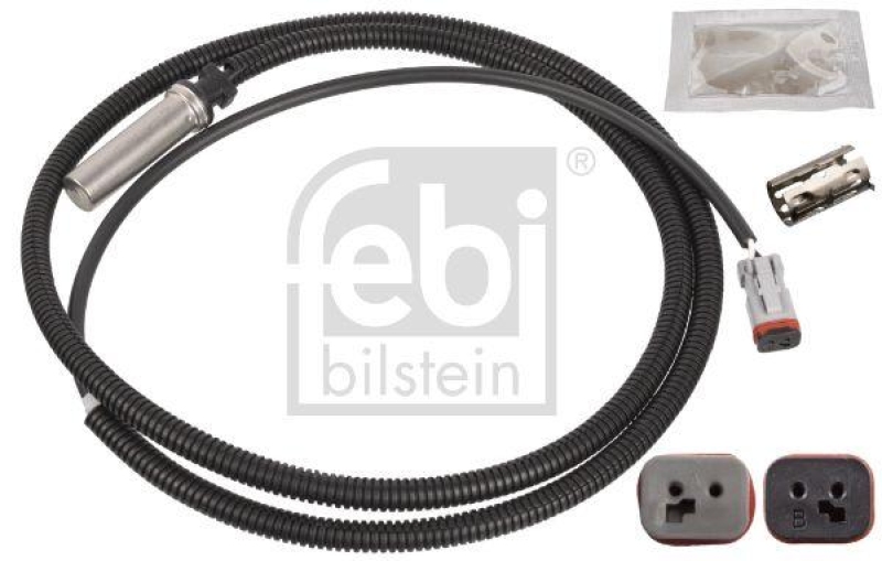 FEBI BILSTEIN 172040 ABS-Sensor mit Hülse und Fett für Scania