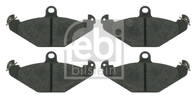 FEBI BILSTEIN 16403 Bremsbelagsatz für Renault