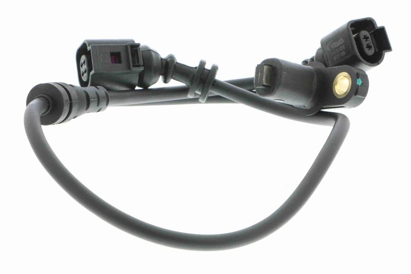 VEMO V10-72-1076 Sensor, Raddrehzahl vorne, links 474 mm / 6-Polig für VW