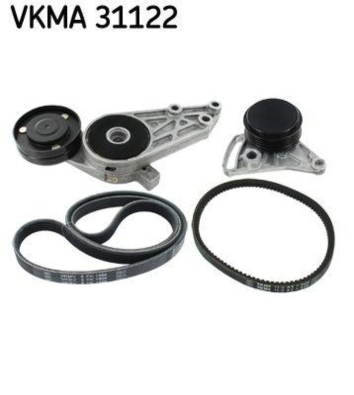 SKF VKMA 31122 Keilrippenriemensatz