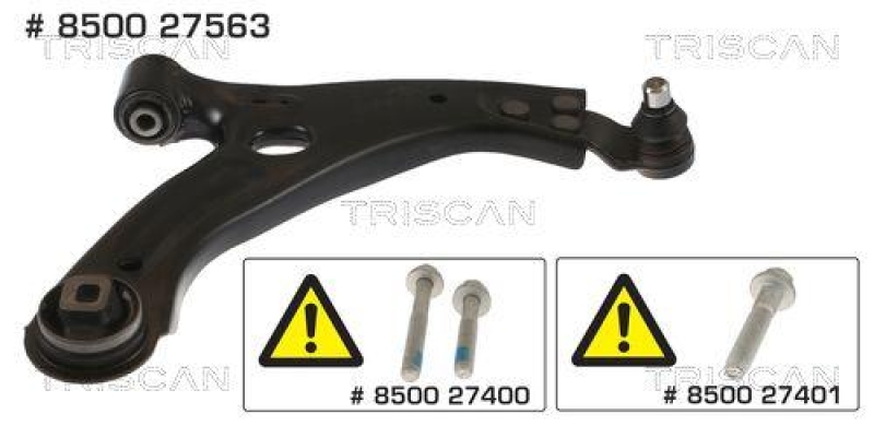 TRISCAN 8500 27563 Querlenker für Volvo Xc40