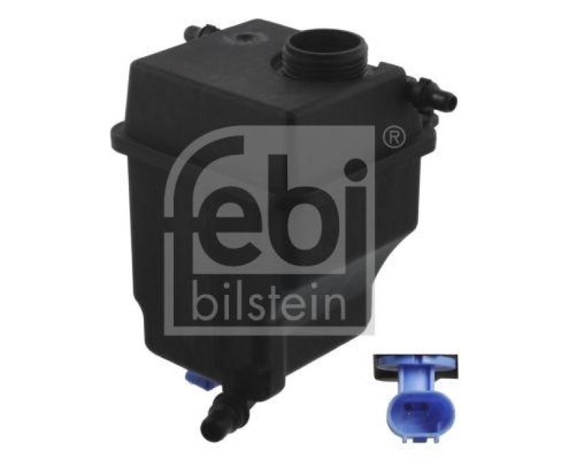 FEBI BILSTEIN 38458 Kühlerausgleichsbehälter mit Sensor und Entlüftungsschraube für BMW