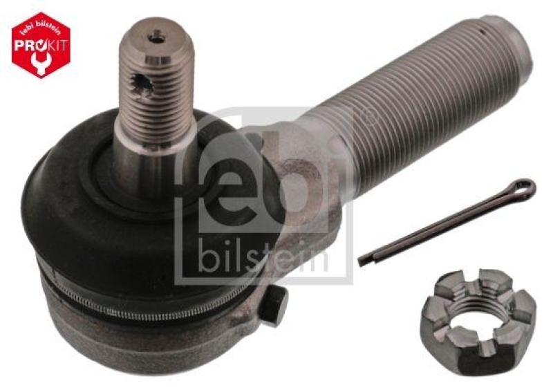 FEBI BILSTEIN 42777 Spurstangenendst&uuml;ck mit Kronenmutter und Splint f&uuml;r NISSAN