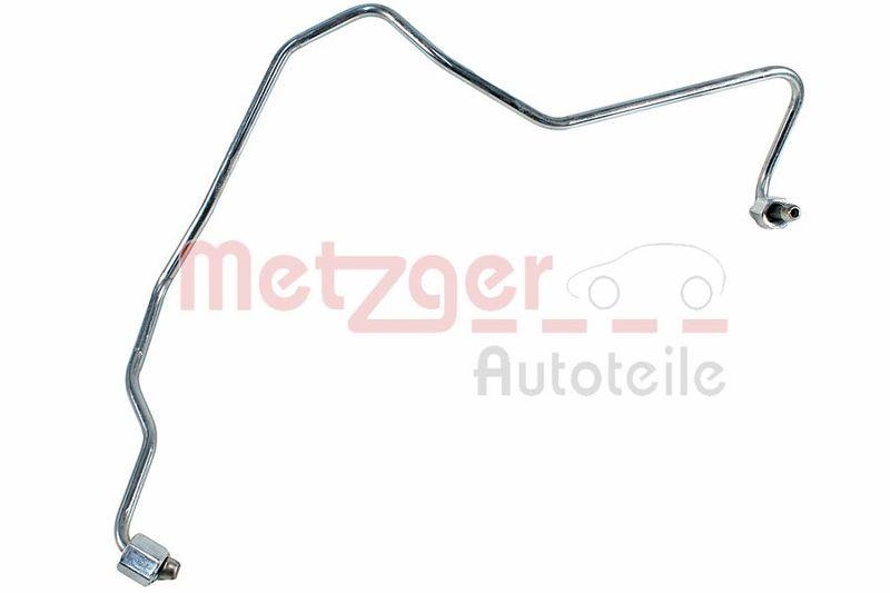 METZGER 2361153 &Ouml;lleitung, Lader f&uuml;r AUDI/SEAT/VW