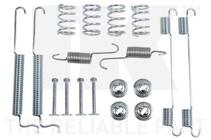 NK 7950795 Zubehörsatz, Bremsbacken für CHEVROLET, DAEWOO