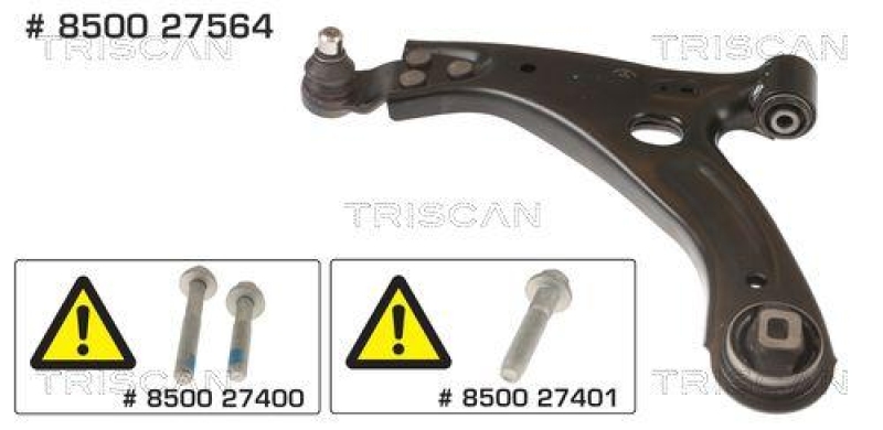 TRISCAN 8500 27564 Querlenker für Volvo Xc40