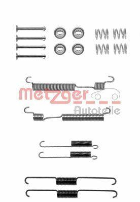 METZGER 105-0824 Zubehörsatz, Bremsbacken für HYUNDAI