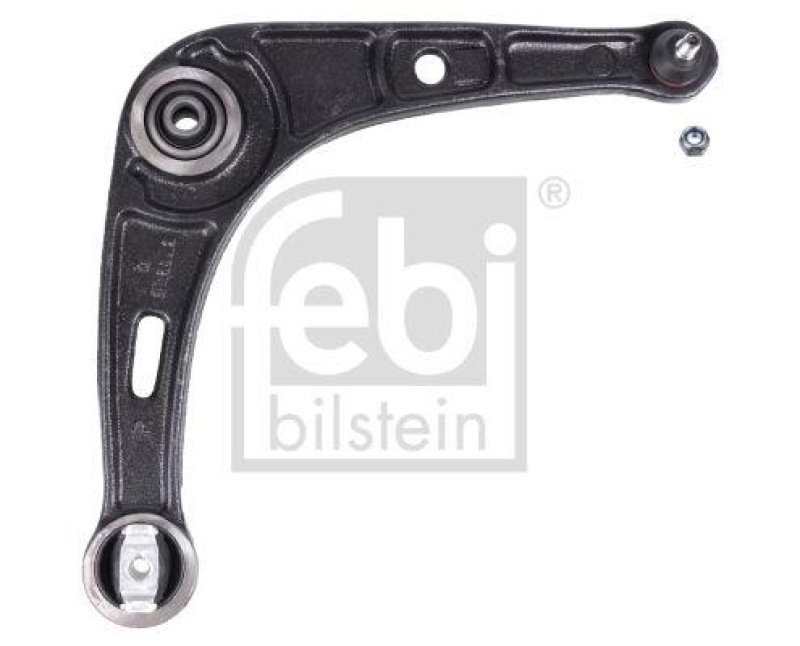 FEBI BILSTEIN 10876 Querlenker mit Lagern, Gelenk und Sicherungsmutter für Renault