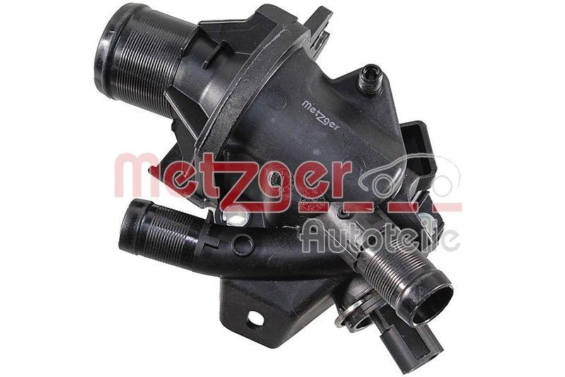 METZGER 4006481 Thermostat Kühlmittel, Mit Gehäuse für NISSAN/OPEL/RENAULT/ÖFFNUNGSTEMP.[°C]83