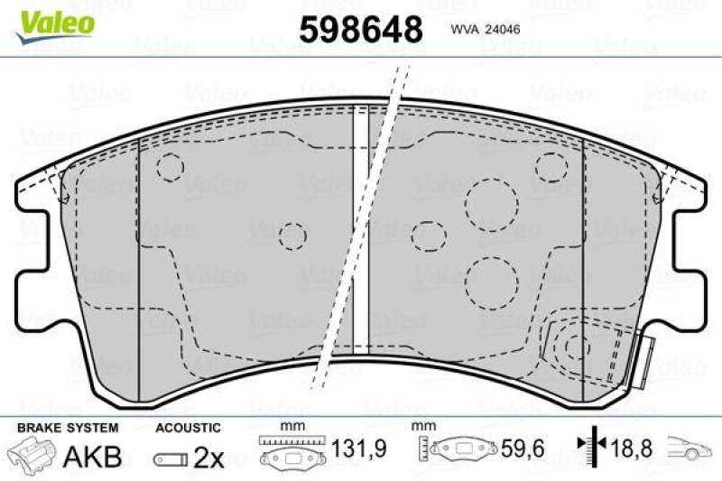 VALEO 598648 SBB-Satz PREMIUM