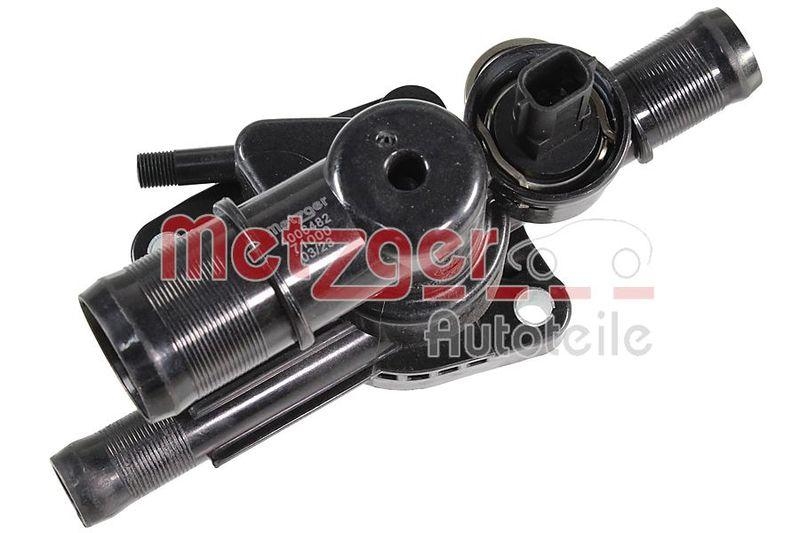 METZGER 4006482 Thermostat Kühlmittel, Mit Gehäuse für DACIA/NISSAN/RENAULT/ÖFFNUNGSTEMP.[°C]89