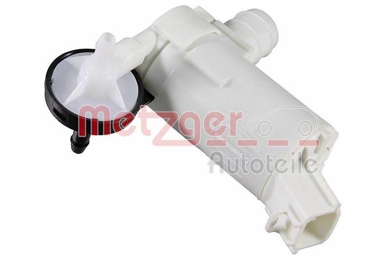 METZGER 2221138 Waschwasserpumpe, Scheibenreinigung f&uuml;r CITROEN/HONDA/PEUGEOT