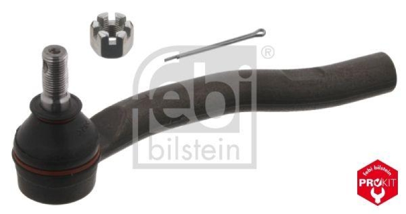 FEBI BILSTEIN 34310 Spurstangenendstück mit Kronenmutter und Splint für TOYOTA