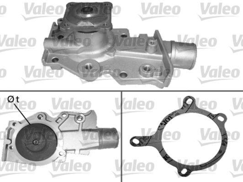 VALEO 506284 Wasserpumpe FORD FORD ESCORT