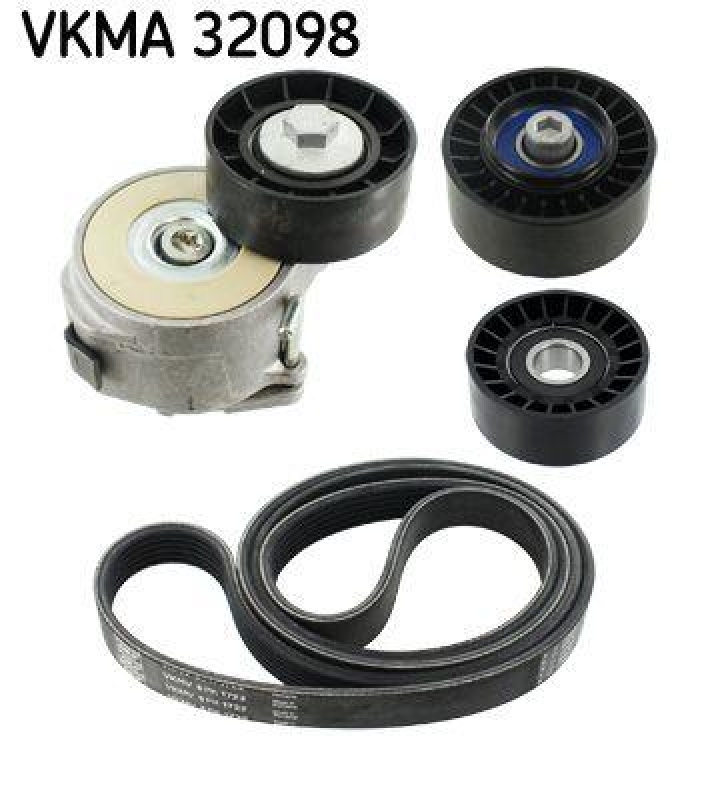 SKF VKMA 32098 Keilrippenriemensatz