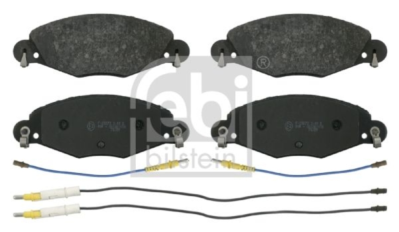 FEBI BILSTEIN 16419 Bremsbelagsatz für CITROEN