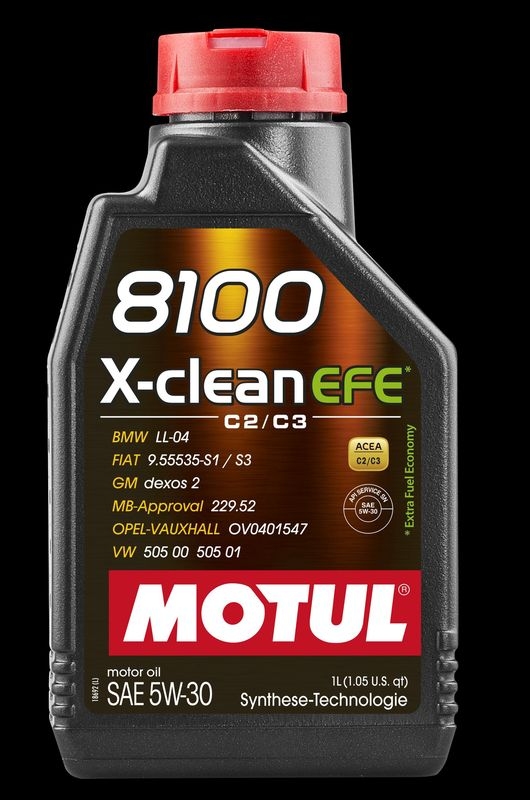 MOTUL 109469 Motoröl 8100 X-clean EFE 5W-30 20 L