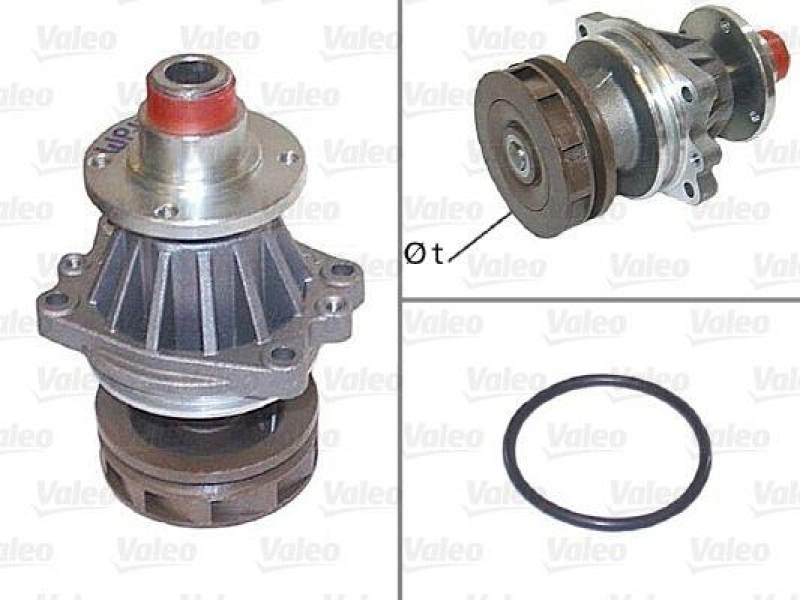 VALEO 506289 Wasserpumpe BMW, OPEL, VAUXHALL BMW 3 S