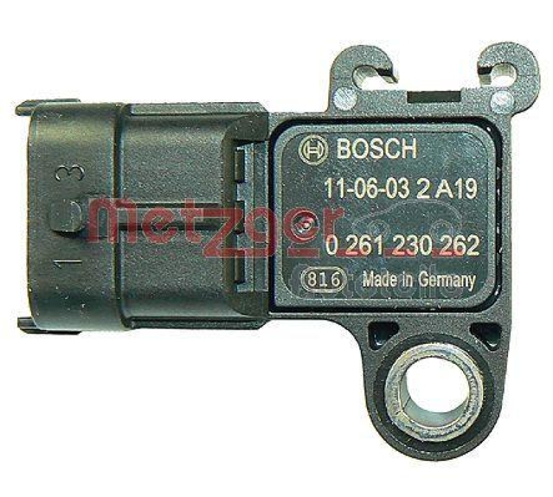 METZGER 0906134 Sensor, Saugrohrdruck für OPEL