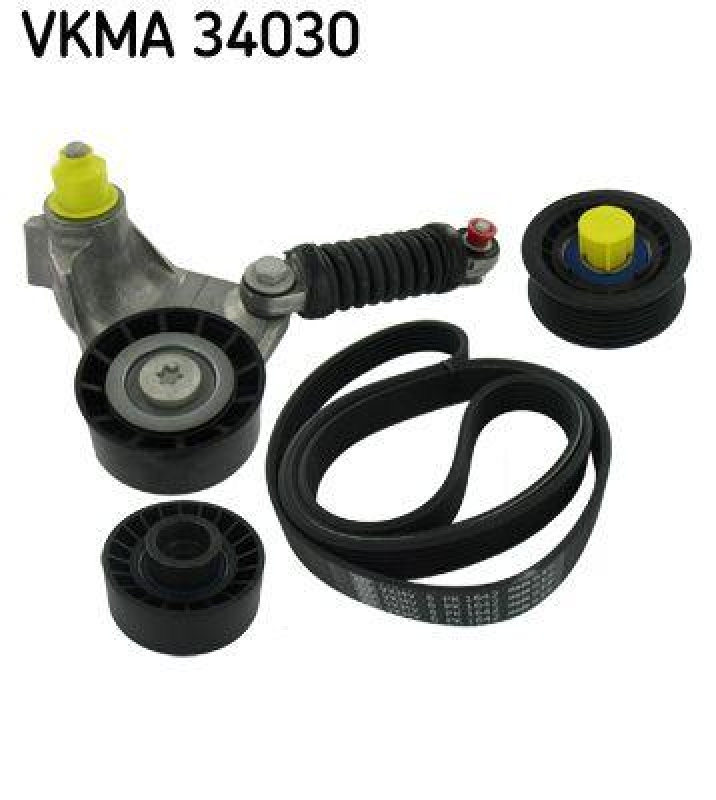 SKF VKMA 34030 Keilrippenriemensatz