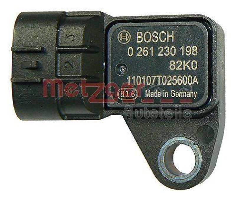 METZGER 0906141 Sensor, Saugrohrdruck für SUZUKI