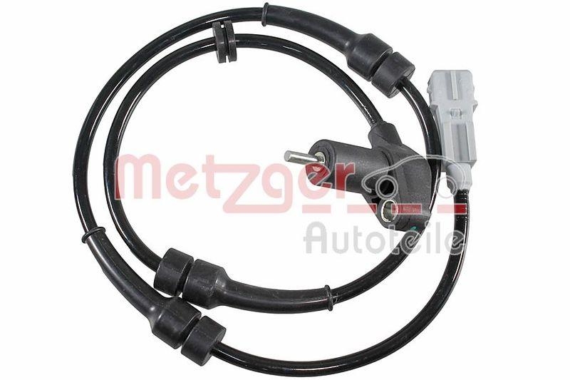 METZGER 0900049 Sensor, Raddrehzahl für CITROEN/PEUGEOT HA links/rechts